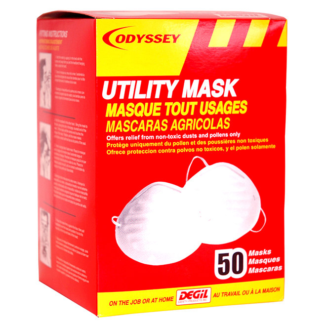 Degil Safety Disposable Masks - Natural Fit - Lightweight - Pack of 50