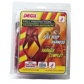 Degil Safety Full Body Harness - 5-Point Adjustment - Heavy-Duty Slip Lock - Universal Fit
