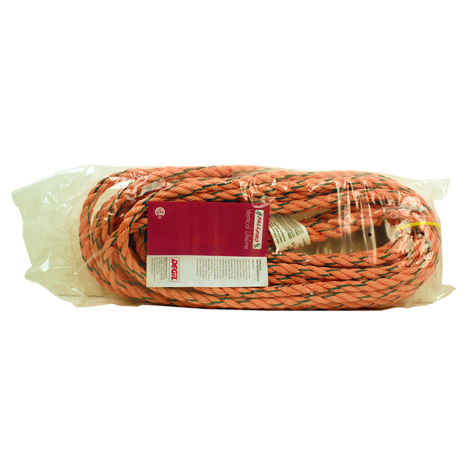 Degil Safety Synthetic Rope One Termination Vertical Lifeline - 50