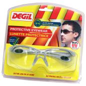 Lunettes de sécurité légères Degil Safety, monture en nylon, lentilles en polycarbonate, traitée anti-rayures