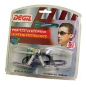 Degil Safety Glasses - Retainer Strap - Metal Frame - Grey