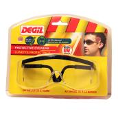 Lunettes de sécurité Degil Safety, polycarbonate, lentilles transparentes, protection UV