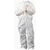 Degil Safety Hooded Coveralls - Zippered Front - Microporous Material - Pack of 25 - XXL