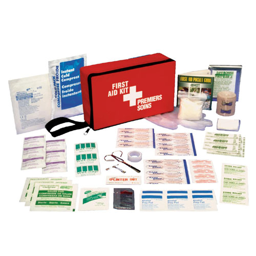 Degil Safety All-Purpose First Aid Kit - Assorted Types - Waterproof Pack - Red/Black