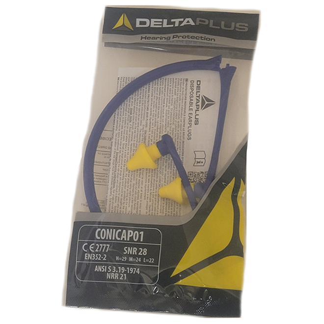 Delta Plus ConicaP01 21 dB Plastic Folding Headset Hearing Protection