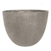 Garant Barnett HDR Flower Pot - 15-in x 11.25-in - Resin - Beige