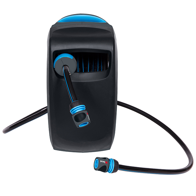 Garant 60-ft 1/2-in Black and White Retractable Hose Reel