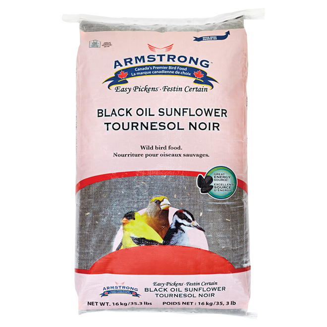 Armstrong Sunflower Seeds for Birds 16kg