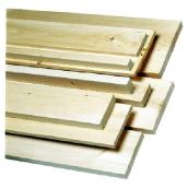 White Pine R/L Finishing Lumber - Natural - Fine Grain - 1-in D x 4-in W