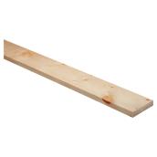 Goodfellow White Pine Lumber - D4S - Natural - 2-in T x 8-in W x 6-ft L