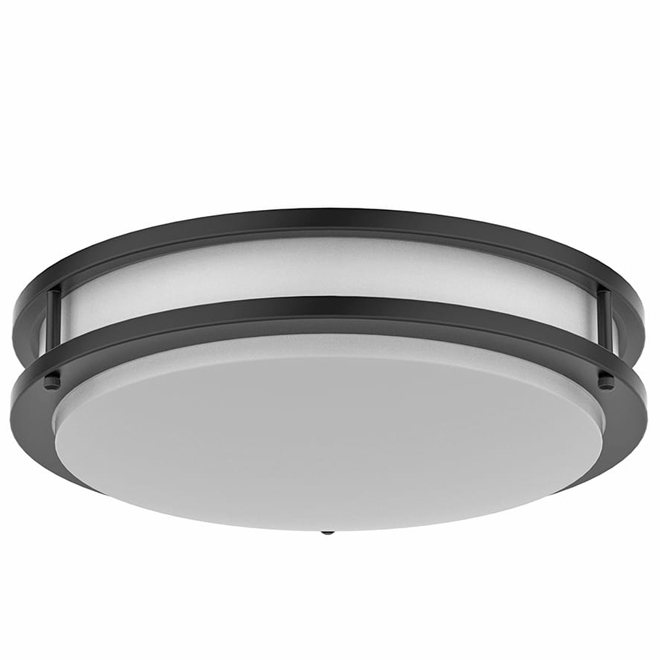 VALU+ Ceiling Fixture - 14-in - 20 W - Black