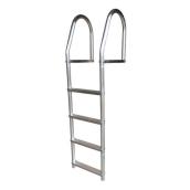 Dock Edge ECO Weld Free Dock Ladder - 4 Steps - Aluminum - Grey