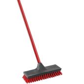 Libman 10.5-in Red Plastic Scrub Brush