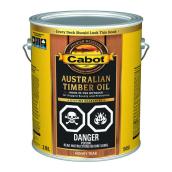 Cabot Australian Timber Oil Wood Stain - Honey Teak - Translucent - 3.78-L