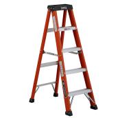 Louisville Ladder - 5-ft H - Fibreglass - Type A1 300-lb Load Capacity - LP-90597E - CSA Grade 1