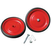 Lite Easy Glide Wheel Kit - Fits Select Eagle and Gryphon Ladders - Red