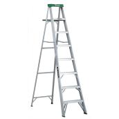 Eagle Stepladder - Professional - 7-Steps - 225-lb Capacity - Aluminum - 8-ft H x 25 1/2-in W