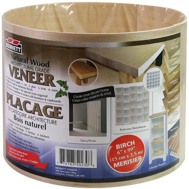 Bennett 6-in x 99-in Birch Glue Edging