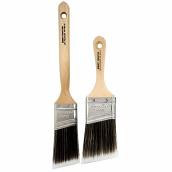 Paintbrush Set - Synthetic Bristles - 2 Pieces