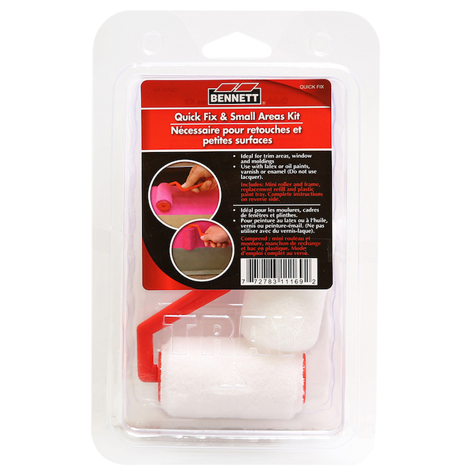 Bennett Quick Fix and Small Areas Paint Kit 8-in x 5-in 3 Pieces
