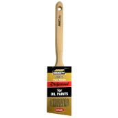 Bennett Professional Paint Brush - Natural - Angular - Wood Handle - 2 1/2-in W
