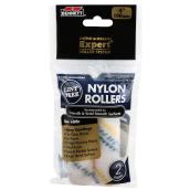 Bennett Expert Mini Roller Cover Refill - Nylon - 4-in W - 2 Per Pack - Semi-Smooth