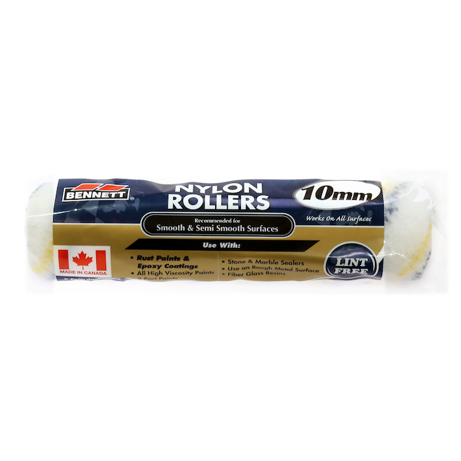 Bennett Nylon Roller 9.5-in for all surfaces 10 mm