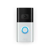 Video Doorbell 3 Wired or Wireless Wi-Fi and Smart Compatible Video Doorbell Camera