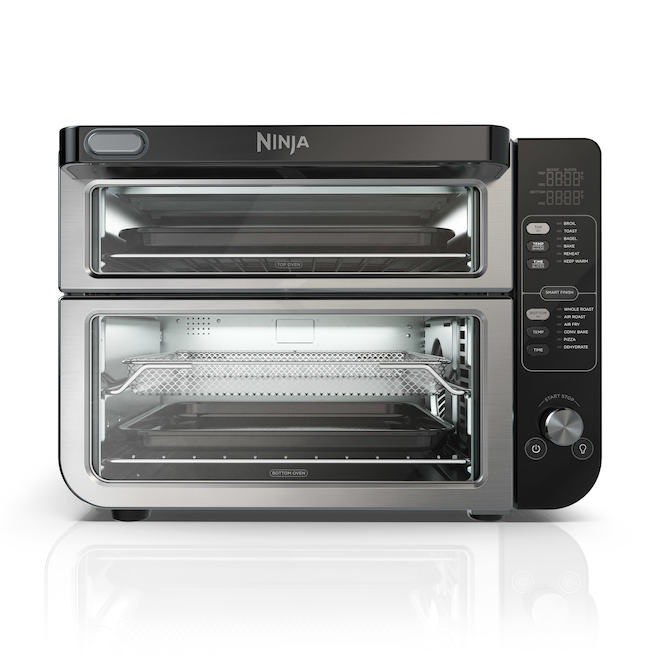 Ninja Double Door Countertop Electric Convection Oven & Air Fryer with Flexdoor - Stainless Steel