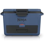 Glacière FrostVault Ninja avec tiroir zone sèche 50 pintes, bleu
