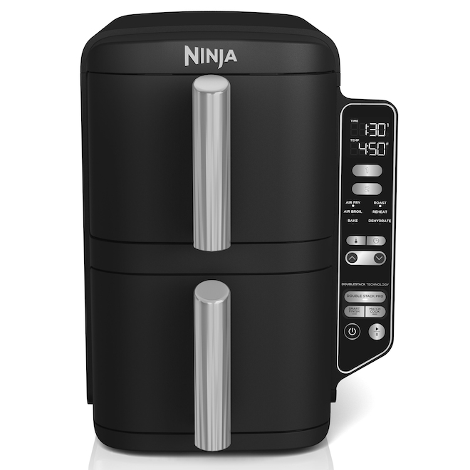 Ninja DoubleStack Air Fryer with 2 Baskets - 8-QT