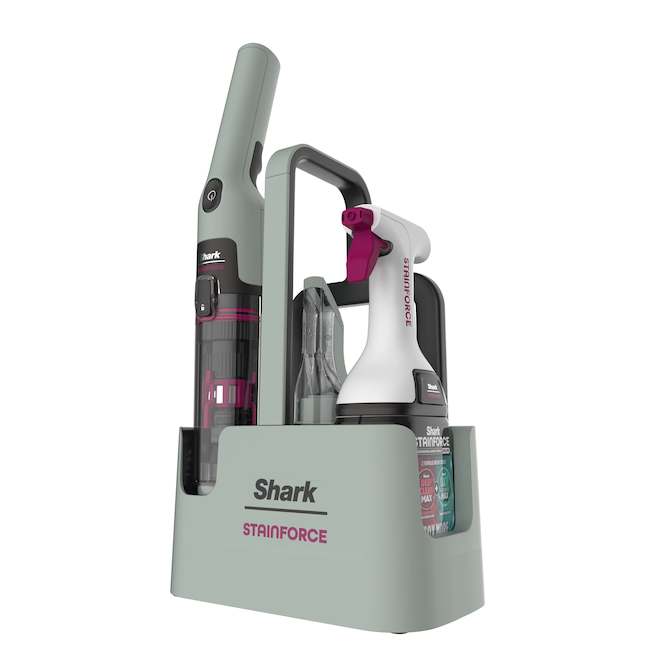 Aspirateur portatif StainForce de Shark sans fil avec produit