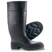Men's Steel Toe PVC and Rubber Boot - Black - 9