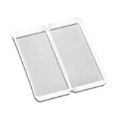 Madesmart 2-Compartment Tray in White Plastic