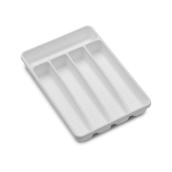 Madesmart Classic Mini Silverware Tray in White Plastic