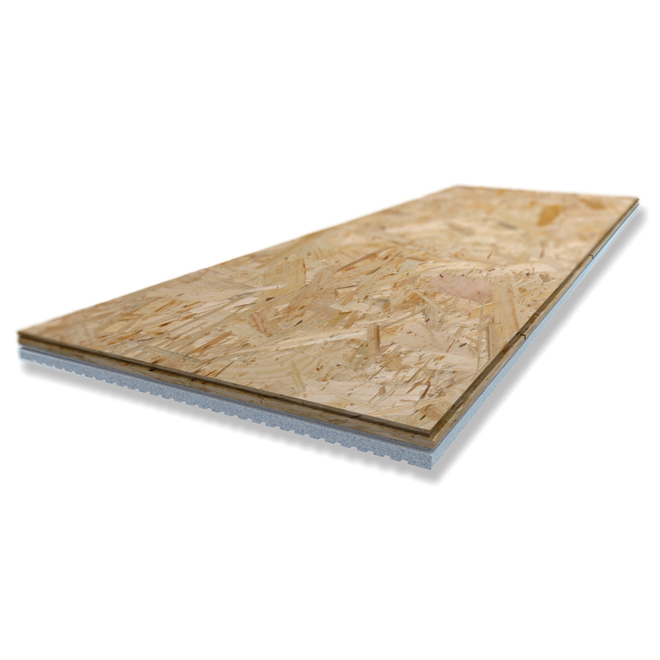 INSULFLOORBOARD-R3 Insulated Subfloor Panels - 4/Box