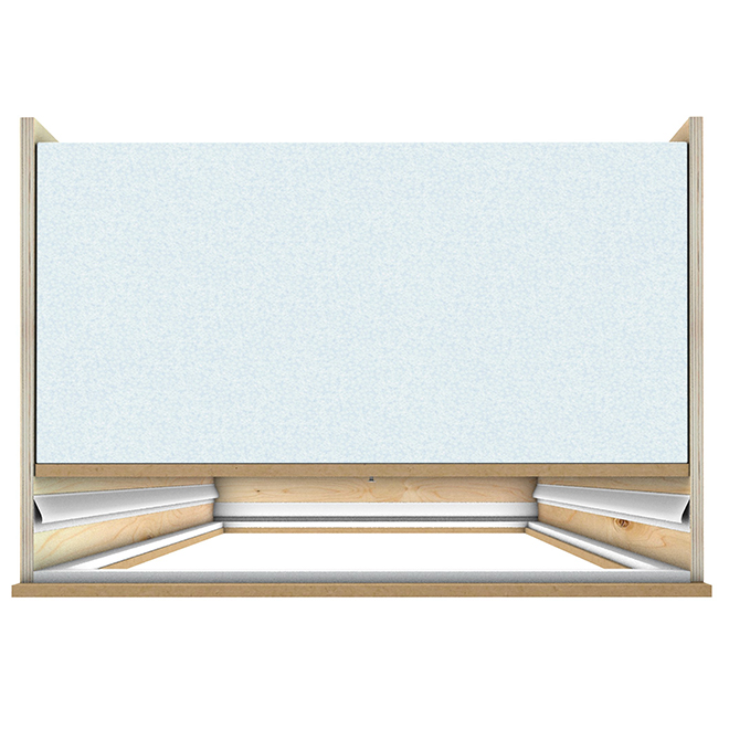 Trappe pour grenier Pro R42, contreplaqué, 22'' x 30'' x 16''