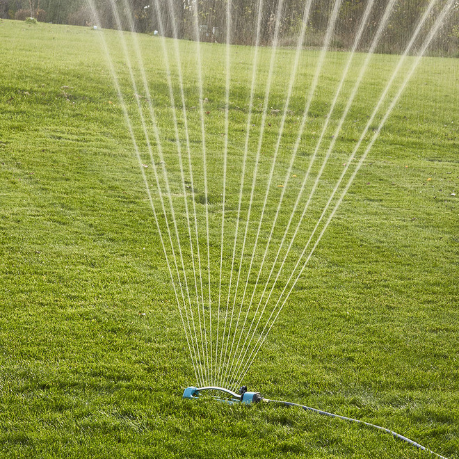 Sprinkler - Gilmour Large Coverage Impulse Sprinkler - Metal - 8500 sq.ft.