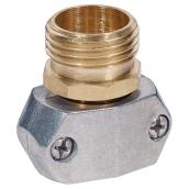 Raccord de boyau mâle, 5/8 po et 3/4 po,