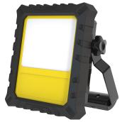 Rona LED Worklight 20W Portable - Rechargeable - Black and Yellow