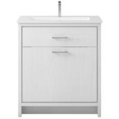 Landon & Co. Paterson 30-in Vanity Transitional Style with 1 Drawer - White