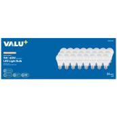 VALU+ A19 LED Light Bulb 9W 3000K of Soft White - Pack of 24