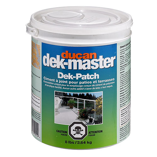 Dek-Patch Filler and Levelling Compound - Grey - Cement-Based - 3.64 kg