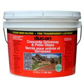 Ducan Concrete Driveway and Patio Glaze - Water-Based - High Gloss - 3 gal