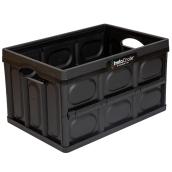 GreenMade InstaCrate Collapsible Storage Container, 46 liters - Black