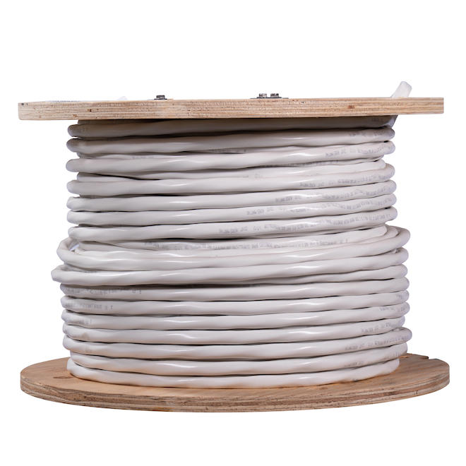 Southwire Romex SIMpull NMD90 8/3 Electric Cable in Polyvinyl Chloride - 75-m