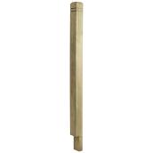 Poteau de rampe en bois traité