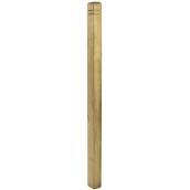 Poteau de rampe en bois traité