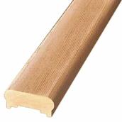 Capuchon pour main courante en bois, 1 3/8" x 3 1/8" x 6'