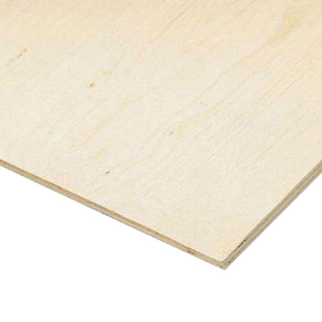 Spruce Plywood - 1/2-in x 4-ft x 4-ft - Exterior